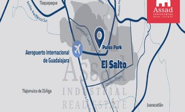 Renta de Bodega Industrial 18,398.26 m² | PULSO PARK | Corredor El Salto