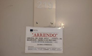OFICINA EDIFICIO VALLE COPIAPO 219