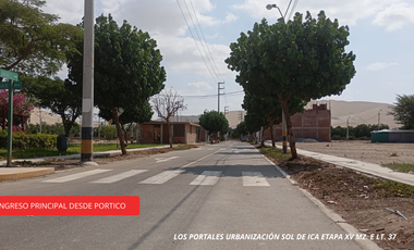 🏡 ¡Terreno En Urb. Sol De Ica Etapa XV! 🏡