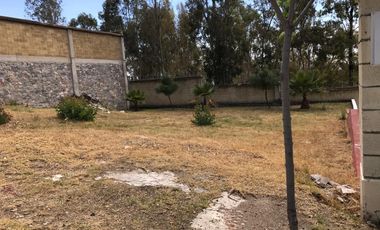 Venta de Terreno Residencial en zona Oriente Cd. En  Bosques la Calera, Puebla