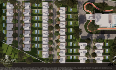 Casas en Venta Frida Smart Residencial, Yaxkukul Conkal Yucatán.