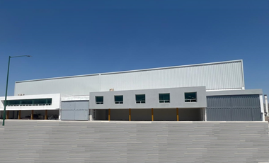 RENTA 2 BODEGA NUEVAS 3500M2 C/U  $80M2  TOTAL $ 280,000 MAS IVA  C/U ANDEN DE CARGA / DESCARGA ZONA CENTRAL DE ABASTOS  TOT  7000M2 POR LAS 2 BODEGAS