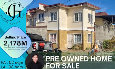 Below market Value RFO - House and Lot at Lancaster City Cavite! Only 10% DP to move in!