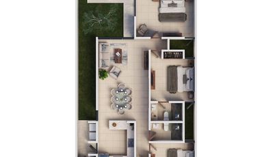 CASA EN VENTA MERIDA YUCATAN 1 PLANTA