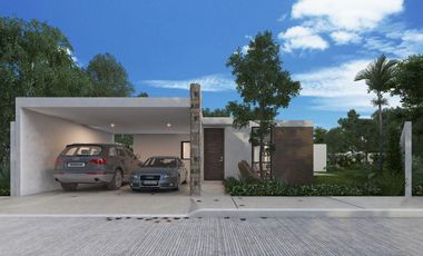 CASA EN VENTA EN MERIDA  1 PLANTA TEMOZON