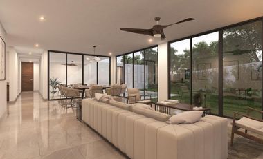 CASA EN VENTA EN MERIDA  1 PLANTA TEMOZON