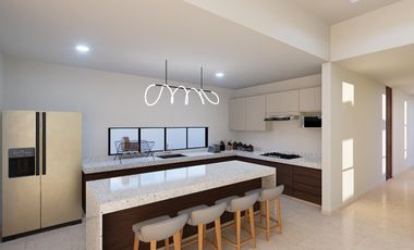 CASA EN VENTA EN MERIDA YUCATAN 1 PLANTA 3 RECAMARAS