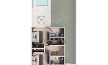 CASA EN VENTA EN MERIDA YUCATAN CONKAL 2 RECAMARAS CON PISCINA