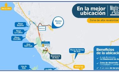 VENTA DE TERRENO DE CAMPO EN ASIA
