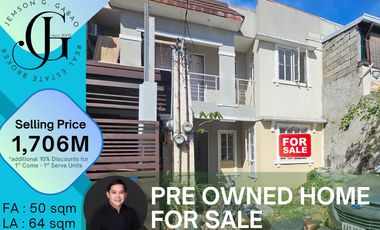 Below market Value RFO - House and Lot at Lancaster City Cavite! Only 10% DP to move in!