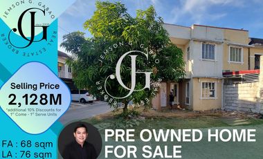 Below market Value RFO - House and Lot at Lancaster City Cavite! Only 10% DP to move in!