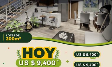 Venta de terreno en Condominio Bosques de Calango, km 19 de la carretera de Mala