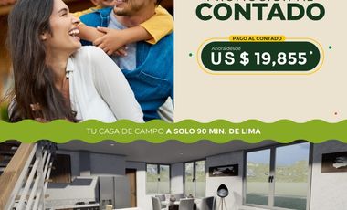 Venta de terreno en Condominio Bosques de Calango, km 19 de la carretera de Mala