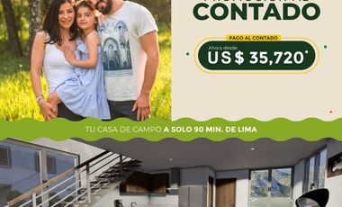 Venta de terreno en Condominio Bosques de Calango, km 19 de la carretera de Mala