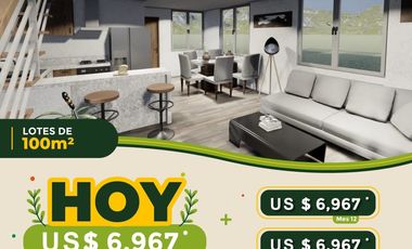 Venta de terreno en Condominio Bosques de Calango, km 19 de la carretera de Mala