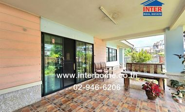 Single-storey detached house, 83 sq m., detached house, Soi Lam Luk Ka 2 (Chamon 7 K.), near the Air Force Stadium (Thupatemi), Lam Luk Ka Road, Soi L