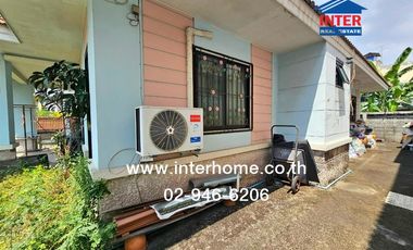 Single-storey detached house, 83 sq m., detached house, Soi Lam Luk Ka 2 (Chamon 7 K.), near the Air Force Stadium (Thupatemi), Lam Luk Ka Road, Soi L