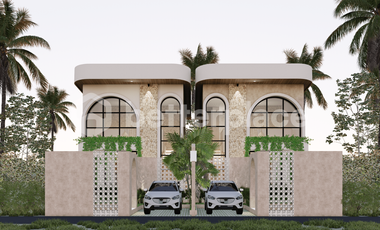 Tropical Two-Storey Villa with Unique Design in Nusa Dua