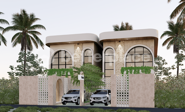 Tropical Two-Storey Villa with Unique Design in Nusa Dua