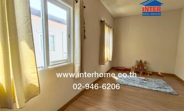 2-storey townhouse, 16.3 sq.w., Golden Town Village, Chaiyaphruek - Wongwaen, near Big C Sai Noi, Soi 17/5, Kanchanaphisek Road, Bang Kruai - Sai Noi