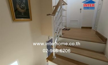 2-storey townhouse, 16.3 sq.w., Golden Town Village, Chaiyaphruek - Wongwaen, near Big C Sai Noi, Soi 17/5, Kanchanaphisek Road, Bang Kruai - Sai Noi