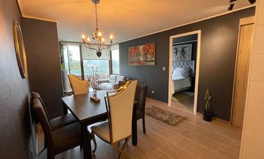Arriendo Depto. Amoblada estilo mariposa, sector Pelluco Puerto Montt.