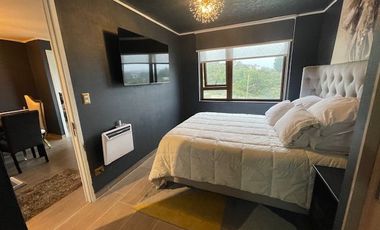 Arriendo Depto. Amoblada estilo mariposa, sector Pelluco Puerto Montt.