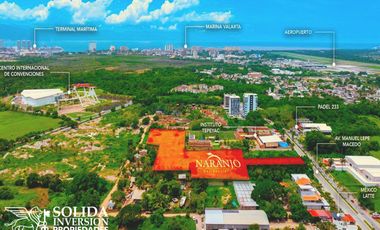 PUERTO VALLARTA / TERRENO RESIDENCIAL DE 122 MTS2, DENTRO DE NARANJO RESIDENCIAL - PREVENTA