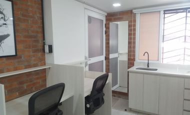 Oficina amoblada en arriendo en Itagui, Villa Paula