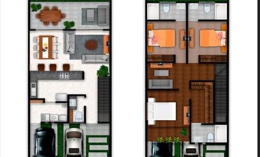 CASA EN VENTA EN SENDEROS DE MONTEVERDE 73 COTO 6A