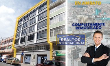 VENTA DE EDIFICIO RENTERO EN AMBATO