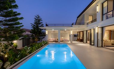 Premium villa for sale, fully furnished, beautiful view, quiet, prime location, Saraphi District, Chiang Mai
