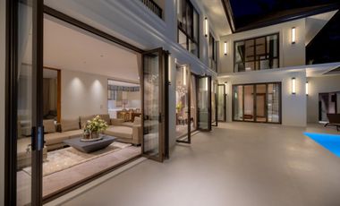 Premium villa for sale, fully furnished, beautiful view, quiet, prime location, Saraphi District, Chiang Mai