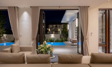 Premium villa for sale, fully furnished, beautiful view, quiet, prime location, Saraphi District, Chiang Mai