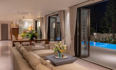 Premium villa for sale, fully furnished, beautiful view, quiet, prime location, Saraphi District, Chiang Mai