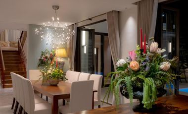 Premium villa for sale, fully furnished, beautiful view, quiet, prime location, Saraphi District, Chiang Mai