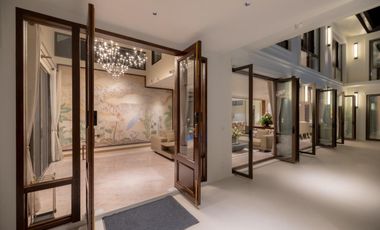 Premium villa for sale, fully furnished, beautiful view, quiet, prime location, Saraphi District, Chiang Mai