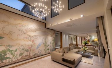 Premium villa for sale, fully furnished, beautiful view, quiet, prime location, Saraphi District, Chiang Mai