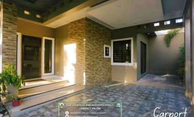 3 bedrooms 2-storey corner lot house for RENT in a secured subdivision, Angeles City Pampanga near Marquee mall!