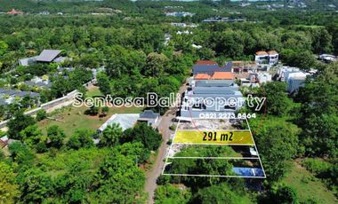 Freehold land sale 291 sqm in Balangan Jimbaran