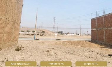 VENTA TERRENO – URB. SANTA MARÍA V ETAPA - CARABAYLLO