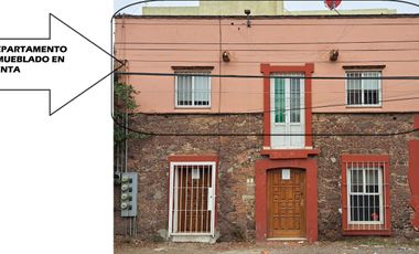 Departamento amueblado a pie de calle
