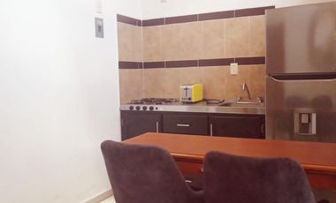 Departamento amueblado a pie de calle