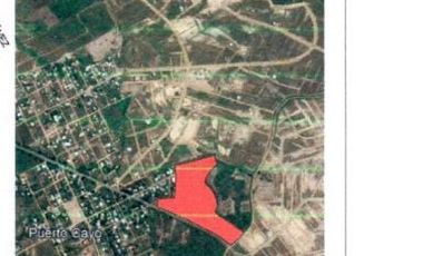 VENTA DE TERRENO 5.8 HA EN PUERTO CAYO GRAN OPORTUNIDAD