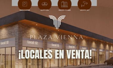 LOCALES A LA VENTA  EN PLAZA VIENNA .LA JOYA