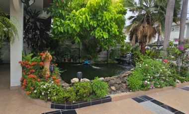 2-story detached house for sale, Aekpailin Village, Srinakarin, Soi Sridan 6, area 351 sqw., usable area 500 sq m., 4 bedrooms, 5 bathrooms, selling p