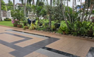 2-story detached house for sale, Aekpailin Village, Srinakarin, Soi Sridan 6, area 351 sqw., usable area 500 sq m., 4 bedrooms, 5 bathrooms, selling p