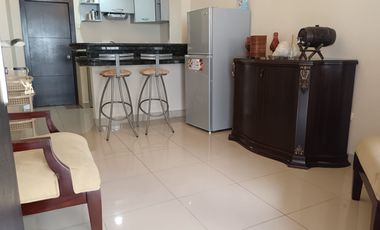 Suite amoblada de alquiler en la Urbanización Ciudad Colón, 1 parqueo.