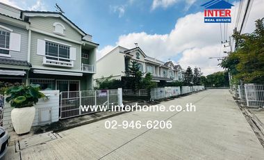 2-storey townhouse, 18.5 sq.w., Village Geo Village, Rangsit-Khlong 3, Rangsit-Nakhon Nayok Road, Lam Luk Ka Road, Chonlamark Phicharn Road, Lam Luk K