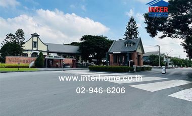 2-storey townhouse, 18.5 sq.w., Village Geo Village, Rangsit-Khlong 3, Rangsit-Nakhon Nayok Road, Lam Luk Ka Road, Chonlamark Phicharn Road, Lam Luk K